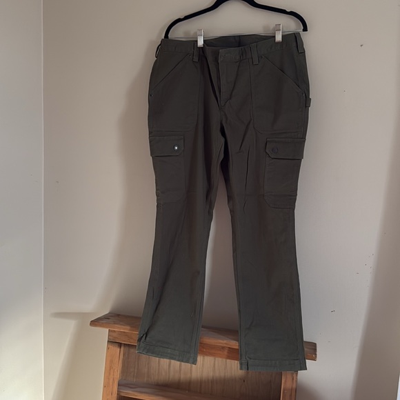 Duluth Trading Company canvas cargo pants never worn - decided to keep - Picture 1 of 9